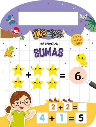 Mis Primeras Sumas - Matemagicas - Incluye Macador Magico, De . Editorial Latinbooks, Tapa Blanda En Español