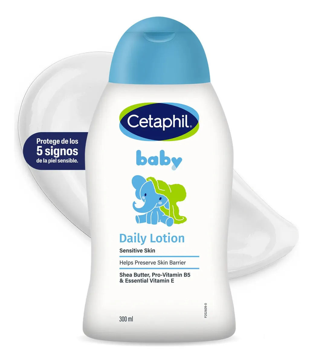 Cetaphil Baby Loción Hidratante Facial Corporal Sensible 300ml