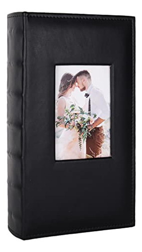 Photo Album 4x6 For 300 Photos Pictures Pu Leather Cove...