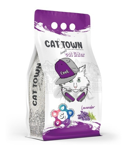 Arena Sanitaria Aglomerante Gato Cat Town 17 Kg + Envío