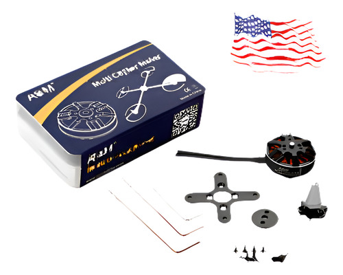 Agm Mt3506 Multicopter 650kv Ccw Outrunner Sin Escobillas Pa