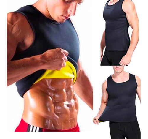 Camiseta Neoprene Queima Gordura Efeito Sauna Reduz Medidas