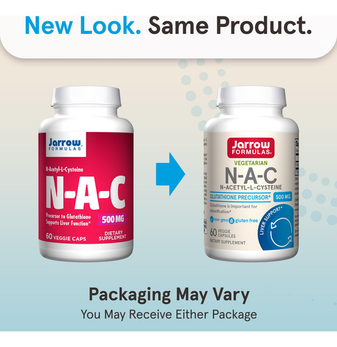 Jarrow Formulas N-a-c 500 Mg - Suplemento De Aminoácidos Ant