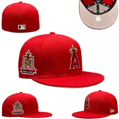 Gorra De Béisbol, Sombrero Rojo De Los Angeles Angels Of Ana