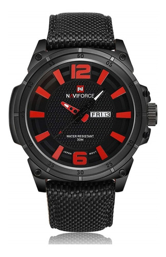 Reloj Hombre Naviforce Nf9066 Día Padre Calendario Completo