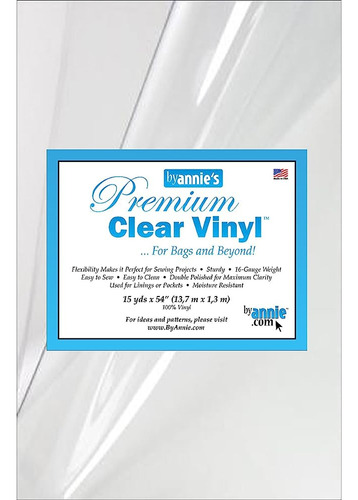 Byannie Premim Clear 15 Yardas X 54 En Vinilo