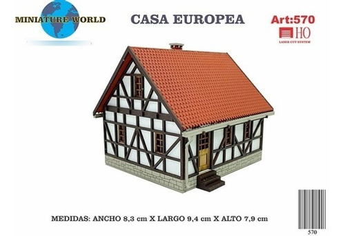Nico Casa Europea Color Blanco M World H0 (mnw 29)