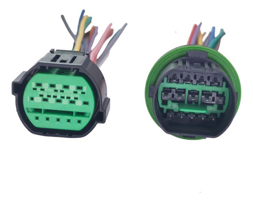 Enchufe Conector Macho Y Hembra 14 Pines