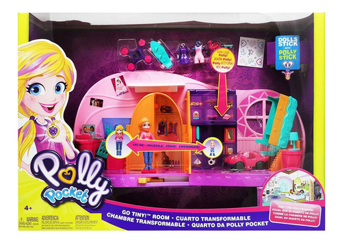 Polly Pocket Cuarto Transformable Nuevo Sellado Factura