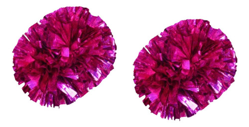 3 X 2 Piezas De Pompones De Animadoras, Pompones Brillantes