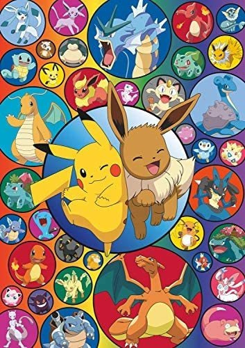 Rompecabezas Buffalo Pikachu Y Eevee 500 Piezas