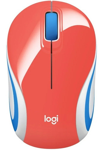 Mouse Wireless Mini M187 Logitech Receptor Nano