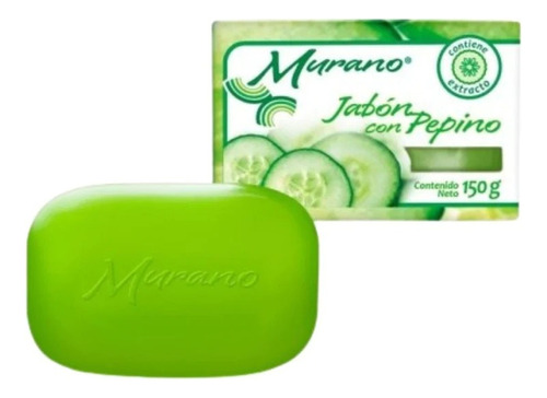 Jabón Barra Murano Natural 1 Pieza 150g