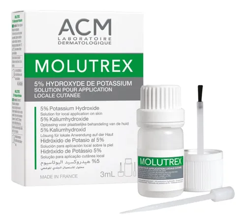 comprar Acm Molutrex Hidroxido De Potasio Al 5% 3ml Momento De Aplicación Día\u002Fnoche Tipo De Piel Todo Tipo De Piel