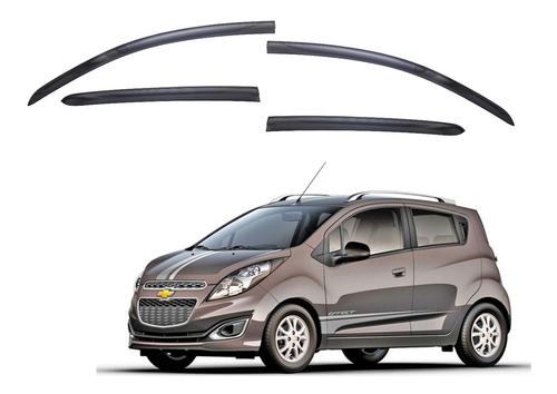 Aletas Bota Agua Negra Chevrolet Spark Gt 2011-2018