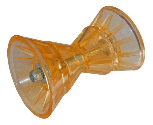 Imagen 1 de 8 de Rodillo De Goma Translucido Doble Cono 3 Elementos Ø132mm