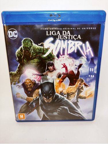 Filme Liga Da Justiça Sombria Blue Ray Original P/ Entrega