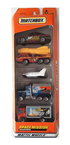 Set Pack 5 Space Mision Matchbox 2000 Peterbilt Isuzu