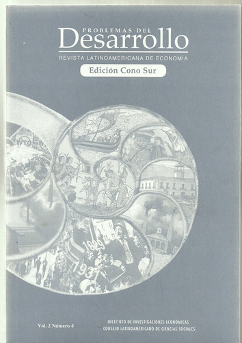 Nº 1 Problemas Del Desarrollo Revista Latinoamericana De Economia, De Aa.vv., Autores Varios. Serie N/a, Vol. Volumen Unico. Editorial Cono Sur, Tapa Blanda, Edición 1 En Español, 2006