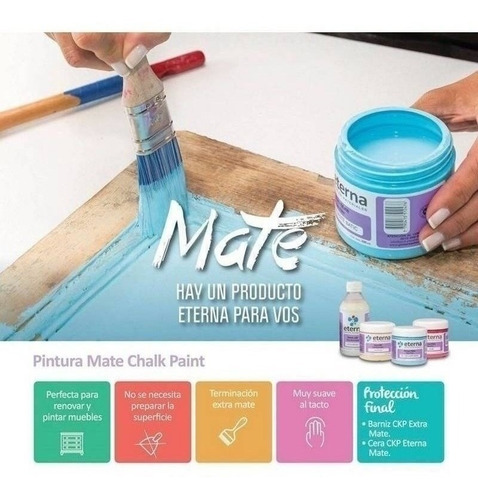 Chalk Paint - Eterna 200 Cc Uva - Xion Store