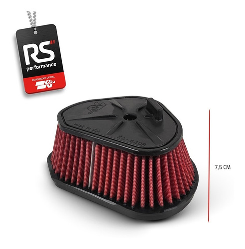 Filtro De Ar Esportivo Inbox K&n Kawasaki Klx450r / Klx 450r