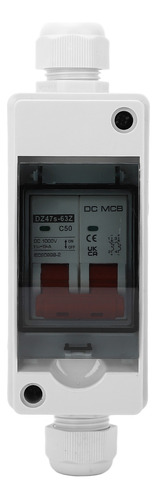 Interruptor Aislante En Miniatura Dc Circuit Breaker 2p 50a