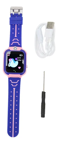 Reloj Inteligente Para Niños 2g Gsm Ip67 Con Cámara Impermeable Sos Alarm Two