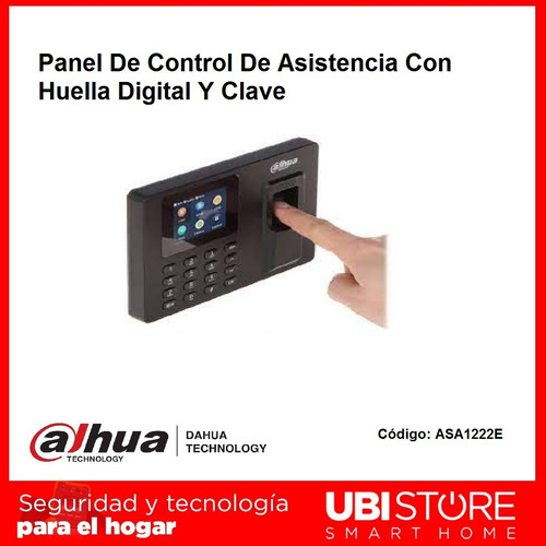 Imagen 3 de 8 de Control De Asistencia Con Huella Y Clave Con Fuente