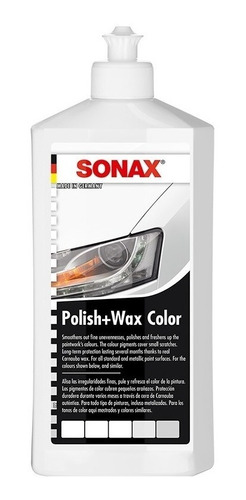 Cera Auto Sonax Polish & Wax Color
