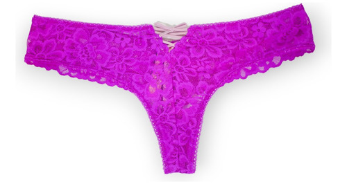 Calzón Tanga Victoria's Secret Modelo Lace Up Thong
