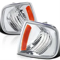 Comprar Spec-d Tuning Luz Esquina Transparente Carcasa Cromada Para