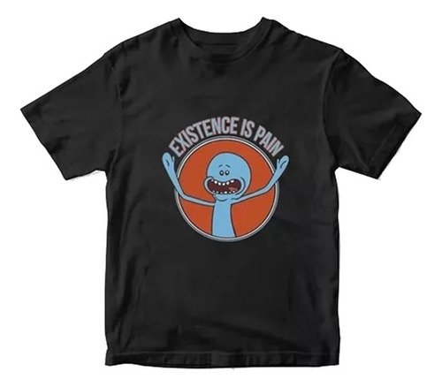 Polera Rick And Morty Mr Meeseeks Existence Is Pain