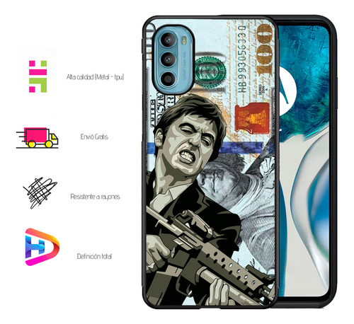 Funda + Extra Para Motorola (todos) Scareeface Motog53