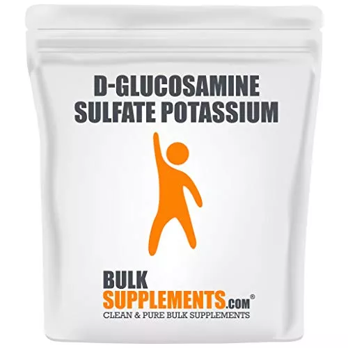 BulkSupplements Polvo puro de potasio de sulfato de glucosamina