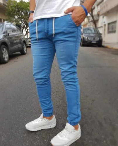 Pantalon Celeste | MercadoLibre