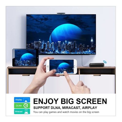 4k Android Tv Box Quad Core Cpu, 2gb Ram Y 16 Gb Rom