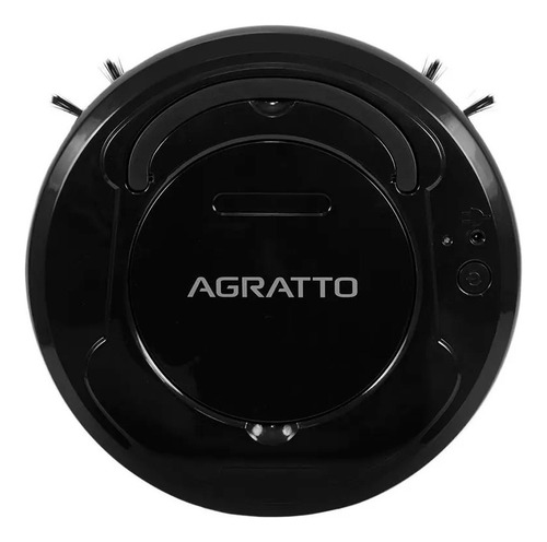 Aspirador De Pó Robô Praticci Aar01i-04 Preto Usb 3w 3.7v Agratto