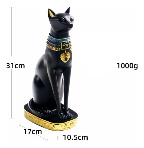 Figura De Resina De Gato Egipcio Bastet, Anime, Diosa Egipci