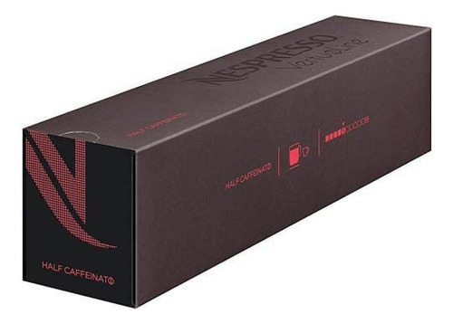 Cápsulas De Café Nespresso Vertuoline Kxbp Half Caffeinato