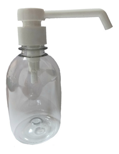 Botella Pet 250ml Con Válvula Dispensadora Larga X100