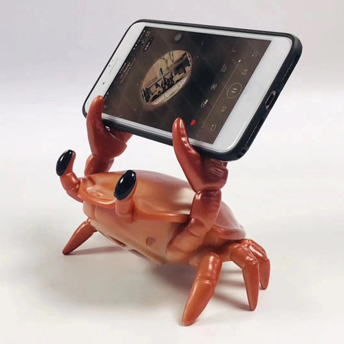 Altavoz Bluetooth Crab, Soporte Para Teléfono, Sonido Envolv