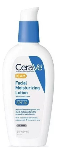 - Cerave Am Loción Hidratante Facial Sin Aceite Spf 30