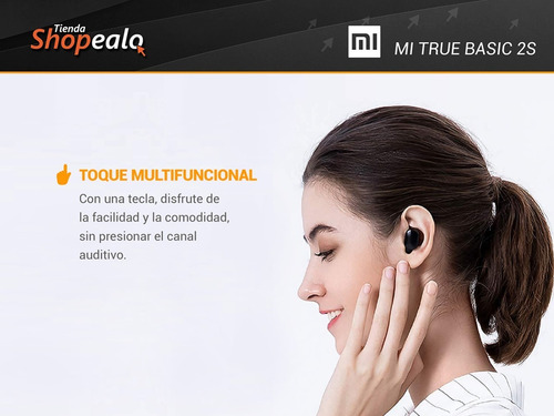 Imagen 6 de 8 de Auricular Bluetooth Xiaomi Mi Earbuds Basic 2s + Cuotas