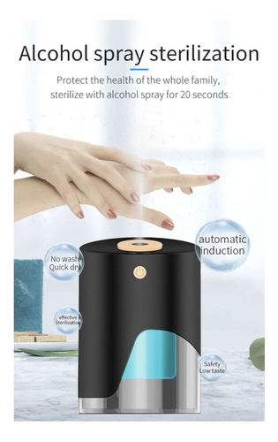 Imagen 2 de 10 de Sanitizador Desinfectante Manos Inteligente Sensor + Regalo