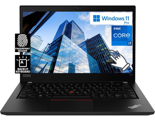 Lenovo Thinkpad T14s Gen2 Touch Core I7 1185g7 32g512g Win11 (Reacondicionado)