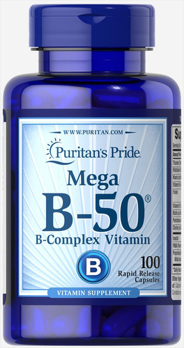 Vitamina B-50 Complex Complejo B Ca - Unidad a $620