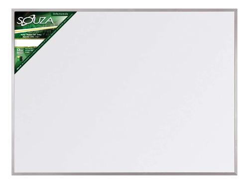 Quadro Branco Moldura Aluminio Souza 100x70 Cm Multiuso