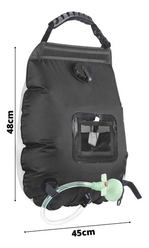 Ducha Bolsa De Baño Portátil Solar Camping 20l Calidad Buena