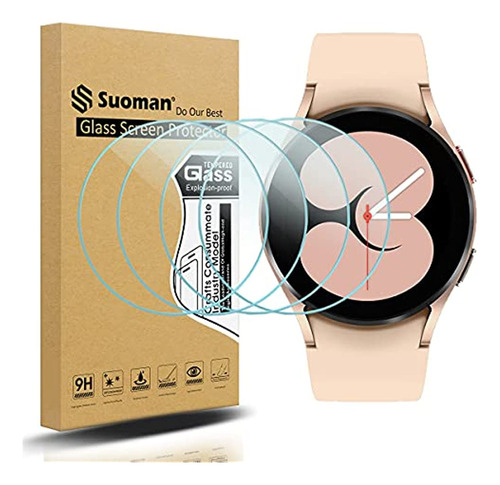 Suoman 4-pack Para Samsung Galaxy Watch 4 (40 Mm) Protector 