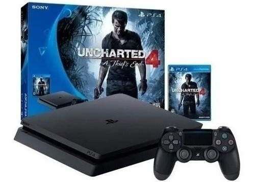 Consola Playstation 4 - 1 Tb - Uncharted Edition + Fifa 23